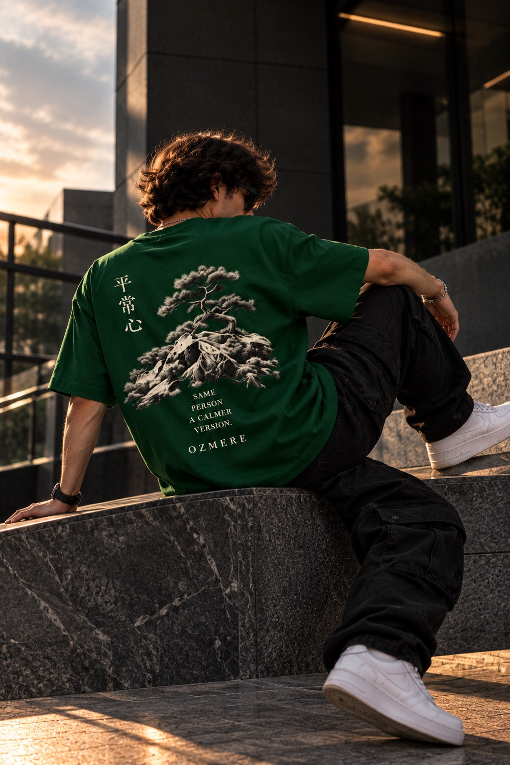OZMERE Signature — Classic Edition — Bottle Green — Lifestyle View