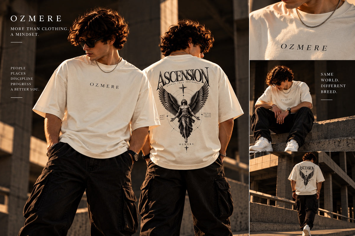 OZMERE Mountain Within — Classic Edition — Off White — Lifestyle View