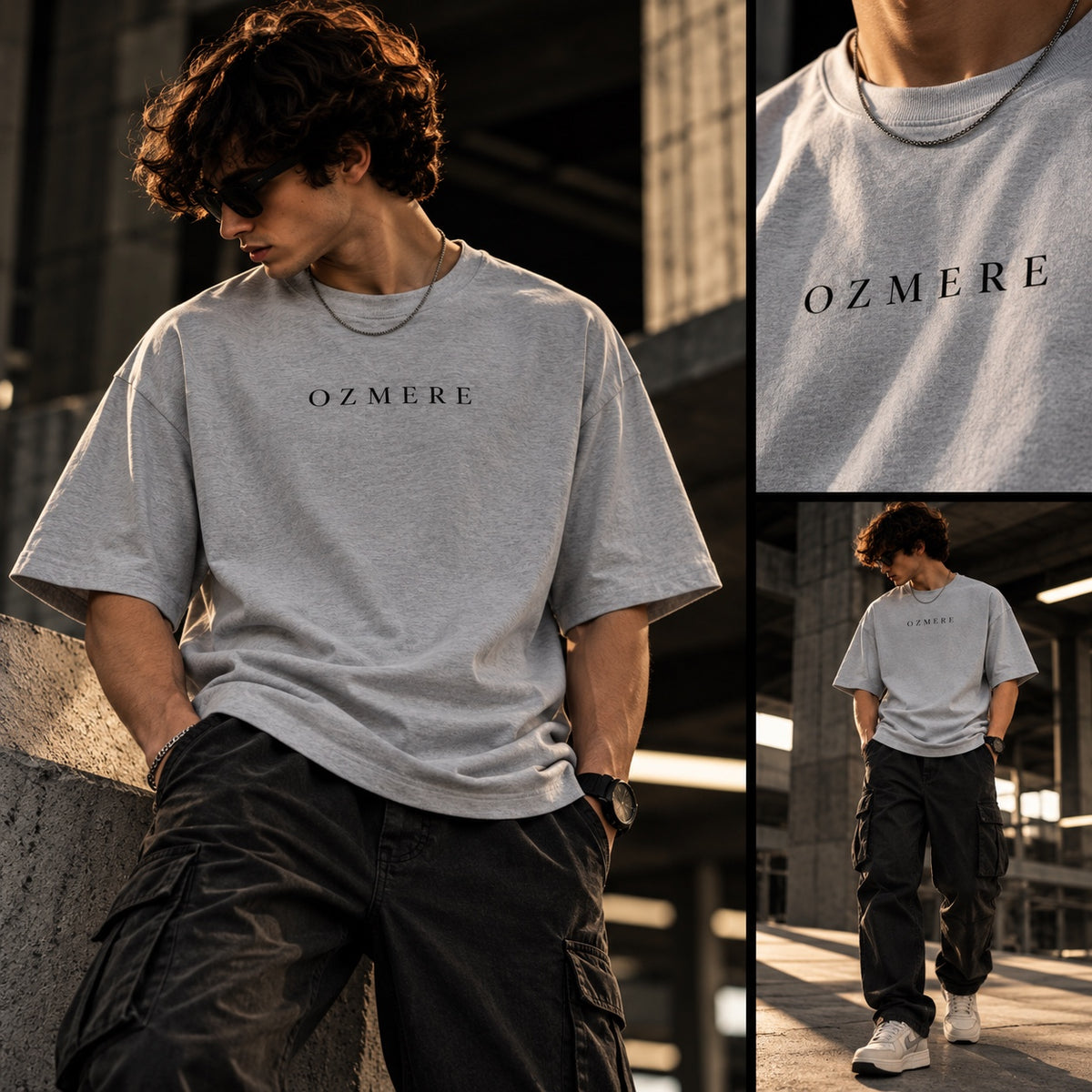 OZMERE Ascension — Classic Edition — Grey Melange — Front View