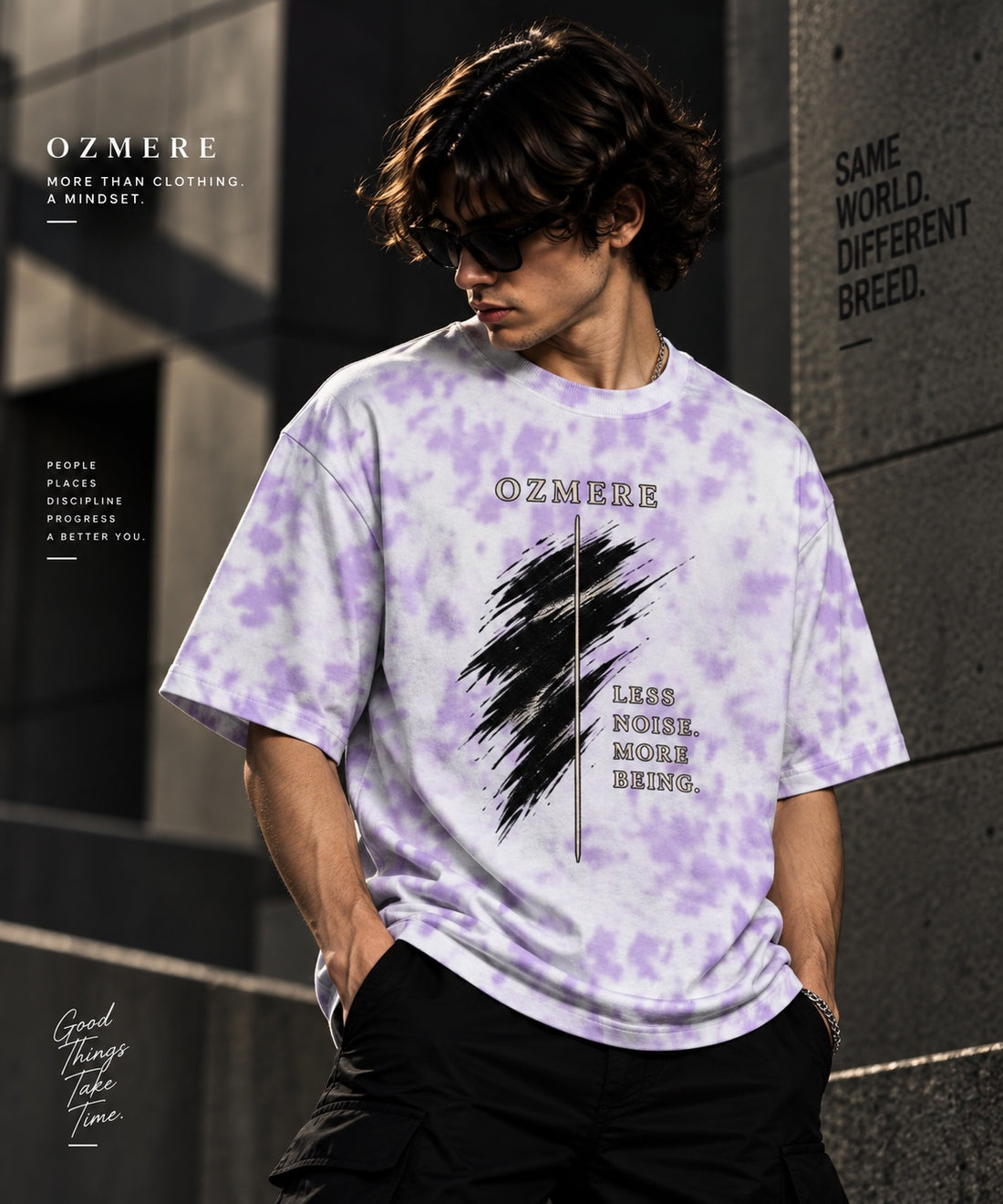OZMERE Inner Clarity — Tie Dye Tee