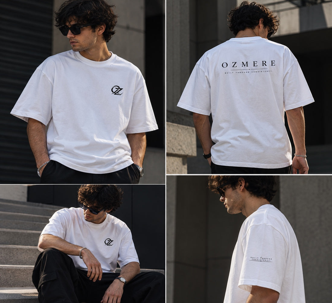 OZMERE Essential Tee — Light Core