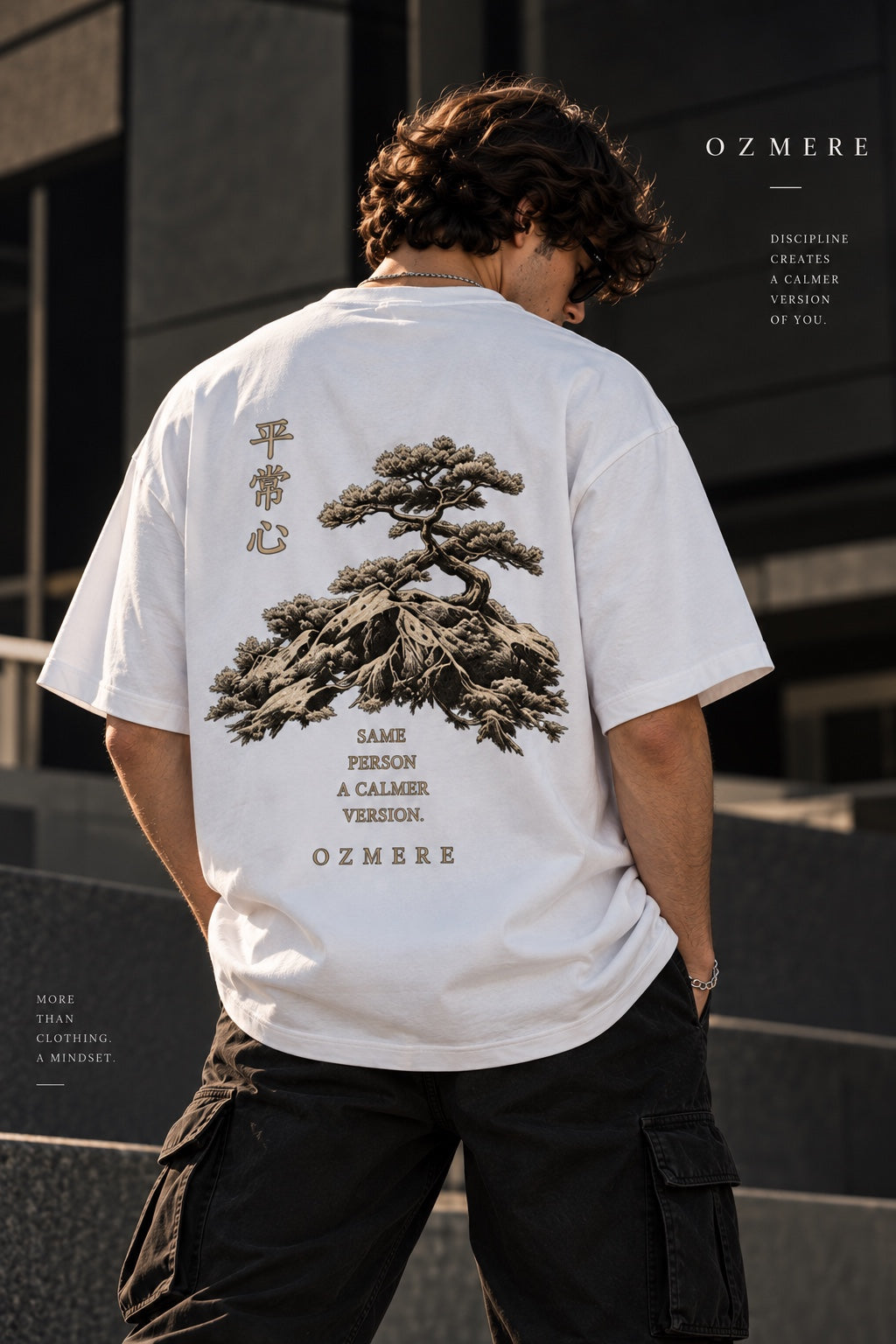 OZMERE Signature — Classic Edition — White — Back View