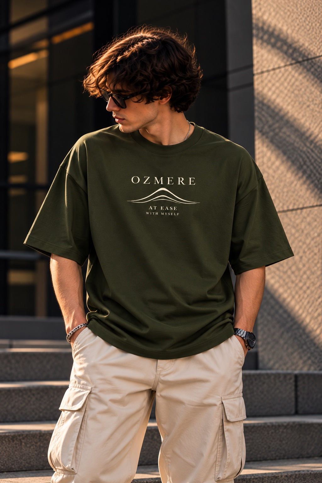 OZMERE Signature — Classic Edition — Olive Green — Front View