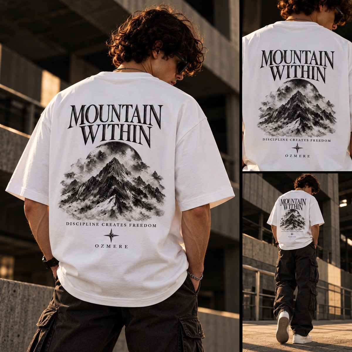 OZMERE Ascension — Classic Edition — White — Back View