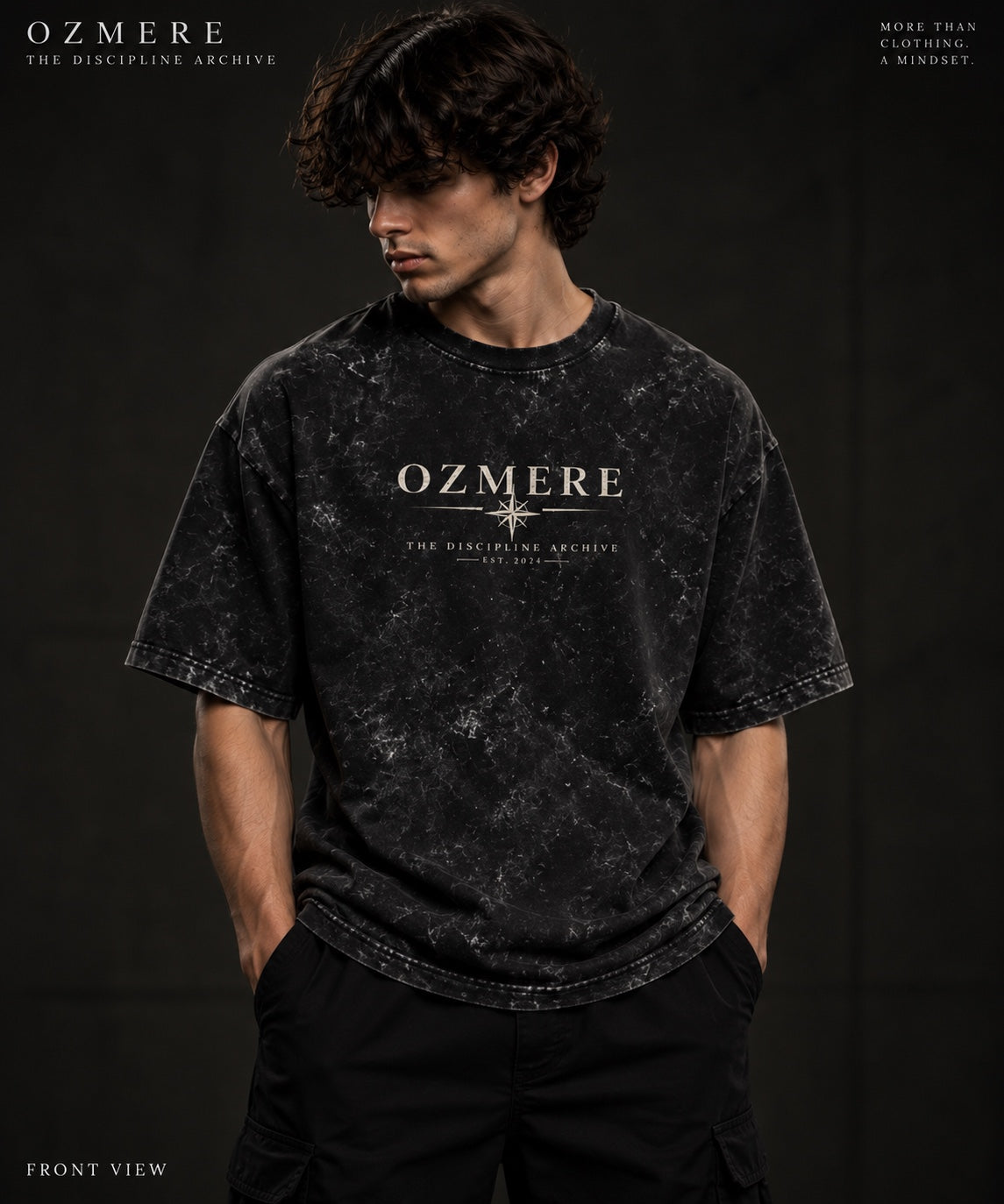 Black — Front View